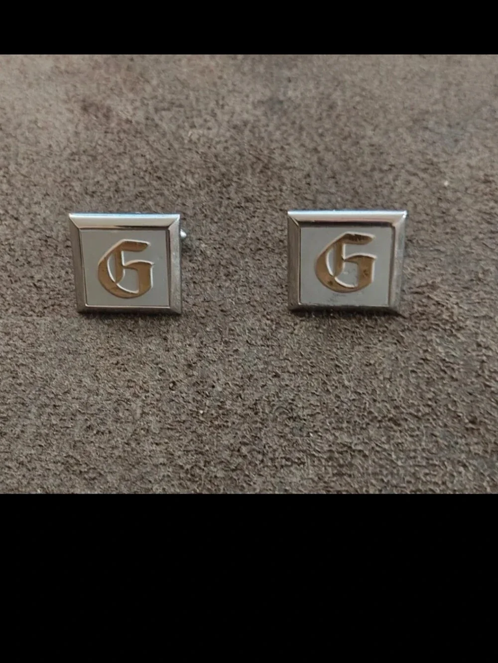 1950s/60s Swank Monogram Initial 